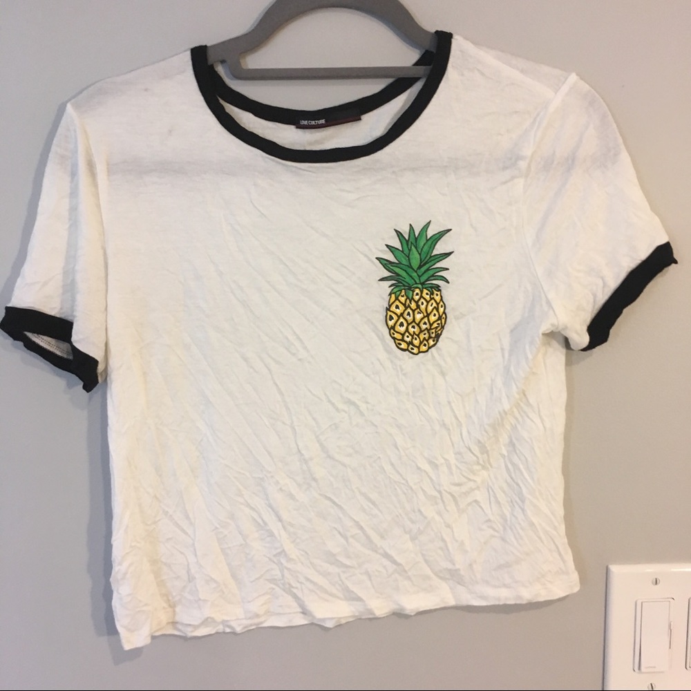 Love Culture white pineapple crop